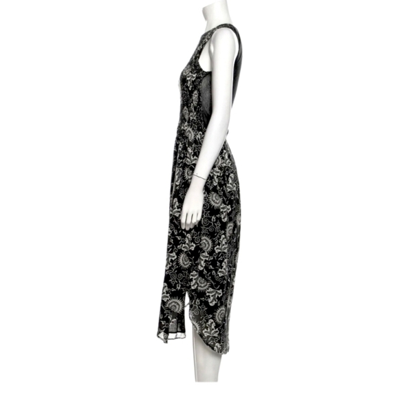 Ulla Johnson Gray Floral Mesh Dress - Picture 2 of 6
